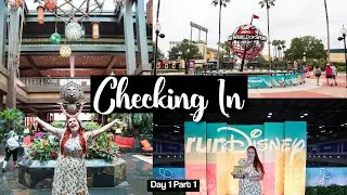 ПОЛИНЕЗИЙСКИЙ КУРОРТ ДИСНЕЙ И ВЫСТАВКА DISNEY EXPO 🌴🏃‍♀️ | ДЕНЬ 1, ЧАСТЬ 1 | DISNEY WORLD, АПРЕЛЬ...