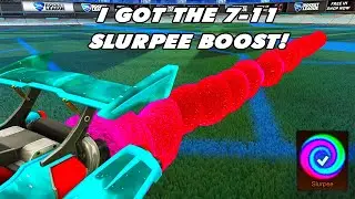 Я получил *НОВЫЙ ЭКСКЛЮЗИВ* 7-11 Slurpee Boost!! - Rocket League