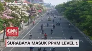 Surabaya Masuk PPKM Level 1