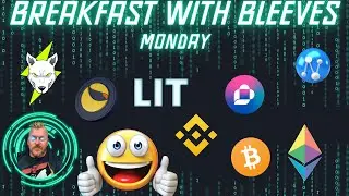 BREAKFAST WITH BLEEVES! CRYPTO UPDATE! USDD DEPEG IMMINENT! TRON IN TROUBLE! #TRON #USDD #CRYPTO