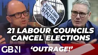 'OUTRAGE!' Starmer under fire as 21 Labour councils now CANCEL elections and millions denied vote