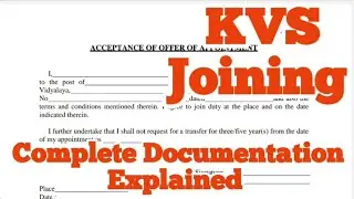 KVS Result 2023। KVS PRT TGT Librarian Joining । Complete Documentation Explained 🔥🔥 #kvsprt #kvstgt