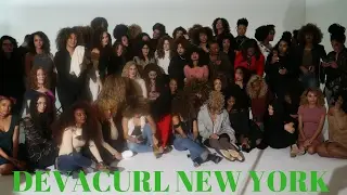 VLOG: NY Launch Of DevaCurl Build Up Buster
