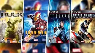 All MCU  superhero Games For PS3 & XBox 360