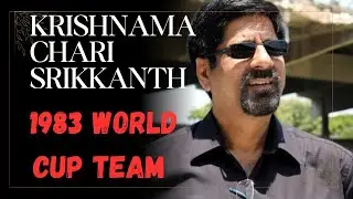 krishnamachari srikkanth , world cup 1983 team #cricket #indiancricket