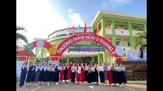 TRƯỜNG MẦM NON 3/2 PHƯỜNG CAI LẬY HÂN HOAN CHÀO ĐÓN QUÝ CÔ VỀ DỰ SINH HOẠT CHUYÊN MÔN LIÊN CỤM