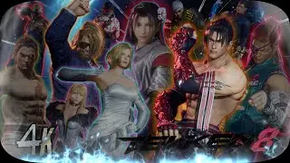 All Character Selection ( Voice ) Tekken 8 CBT UHD 4K 60 FPS