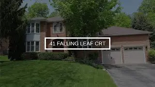 41 Falling Leaf Crt | Aurora Real Estate