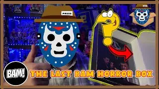 The Last BAM! HORROR BOX DECEMBER 2023 Unboxing & Review - SCREAM Autograph Wes Craven