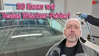 Tesla Scheibenwischer Automatik😱WAS SOLL DAS, TESLA?