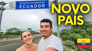 Assim é a FRONTEIRA entre PERU e EQUADOR para quem MORA em um CARRO