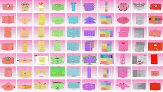 Sprunki OC Numberblocks 100 to 1006 | Compilation Incredibox #sprunki #numberblocks #incredibox