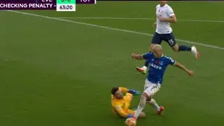 Richarlison PENALTY claim Vs Tottenham