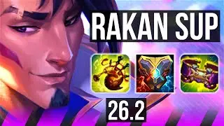 RAKAN & Jinx vs NAMI & Jhin (SUP) | EUW Master | 26.2