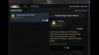 LOST ARK - How to Get Awakening: Chaos Shard for Awakening Skill