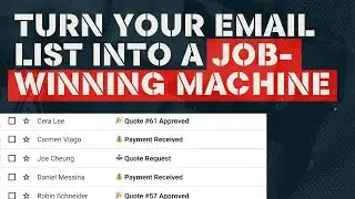 How to Turn Your Email List Into a Job Winning Machine