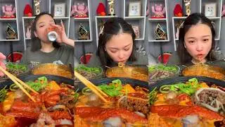 I ATE THE SPICIEST GIANT SQUID EVER! 🌶️🔥 (Too Spicy?)