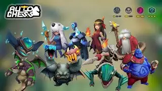 epic comeback combo mage, dragon, human, egersis | auto chess