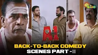 A1 - Comedy Scenes Part -2 | Santhanam | Seshu | Super Hit Comedy Scenes | Adithya TV