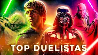 OS 10 MELHORES DUELISTAS DE STAR WARS!