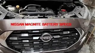 Nissan Magnite Battery specs and warranty.|| Magnite Battery specifications