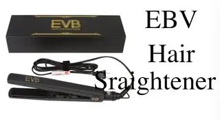 EVB Proline Ceramic-Tourmaline Ion Flat Iron Hair Straightener