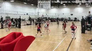 Kickoff Classic - Fieldhouse 15 Ikaika Daniel vs. 1United 15N Silver, Set 1/3