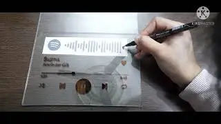 How to make glass album cover