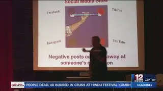 Taylor County Middle hosts anti-bullying speaker