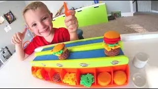 FATHER SON BURGER MANIA!!! / Make Tiny Burgers!