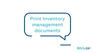 Print Inventory management documents