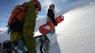 Freeride snowboarding edit - Ischgl 2019