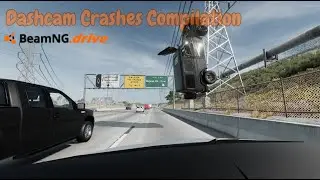 Beamng Dashcam Crashes Compilation #beamngdrive #dashcam