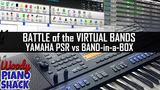 BAND IN A BOX vs YAMAHA PSR SX900 (BATTLE PT 2)