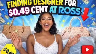 FINDING DESIGNER AT ROSS $0.49 CENT SALE 😱🥰