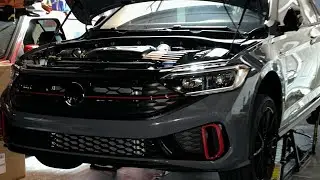 24 MK7.5 Jetta GLI Arm motorsports catted downpipe drive bys
