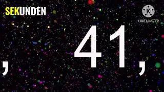 Countdown Timer 2 sec ( v 970 ) with sound effects - Colorful color 3d 4k