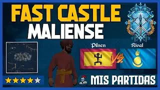 FAST CASTLE MALIENSE | Age of Empires 4