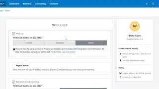 Edit User Permission Xero