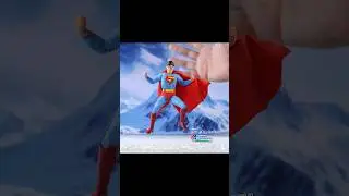 💥 Superman VS Animator 💥World&rsquo;s Strongest Action Figure? #stopmotion #animation #superman