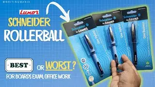 Ручки-роллеры Schneider 🔥l Стоит или нет? ‎@luxorpencompany ‎@schneiderpen #rollerball