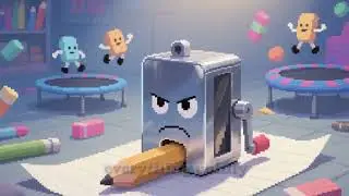 Magic Pencil & Talking Stationery World 🖊️ | Funny Kids Cartoon Story | 3 Min Animation