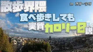散歩界隈食べ歩きしても実質カロリー0説 29.9km【阪神西宮駅→紫雲山中山寺】