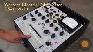 Western Electric Tube Tester