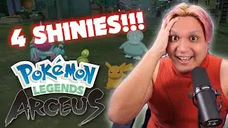 4 SHINIES THIS SESSION!!! - Pokemon Legends: Arceus #4
