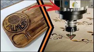 Tábua de Carne Personalizada em Router CNC