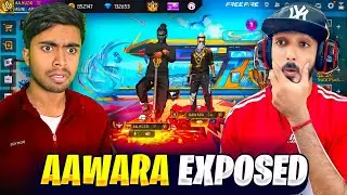 Aawara Gaming Exposed 🤯 Huzai Vs Daddy Calling  Collection Vs - Garena Free Fire