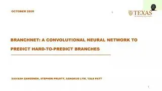 BranchNet: A Convolutional Neural Network to Predict Hard-to-Predict Branches