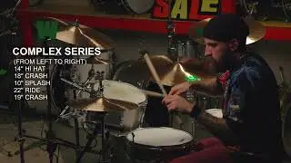 HAWTHORNE COMPLEX SERIES CYMBALS (SET 2)