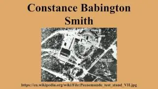 Constance Babington Smith